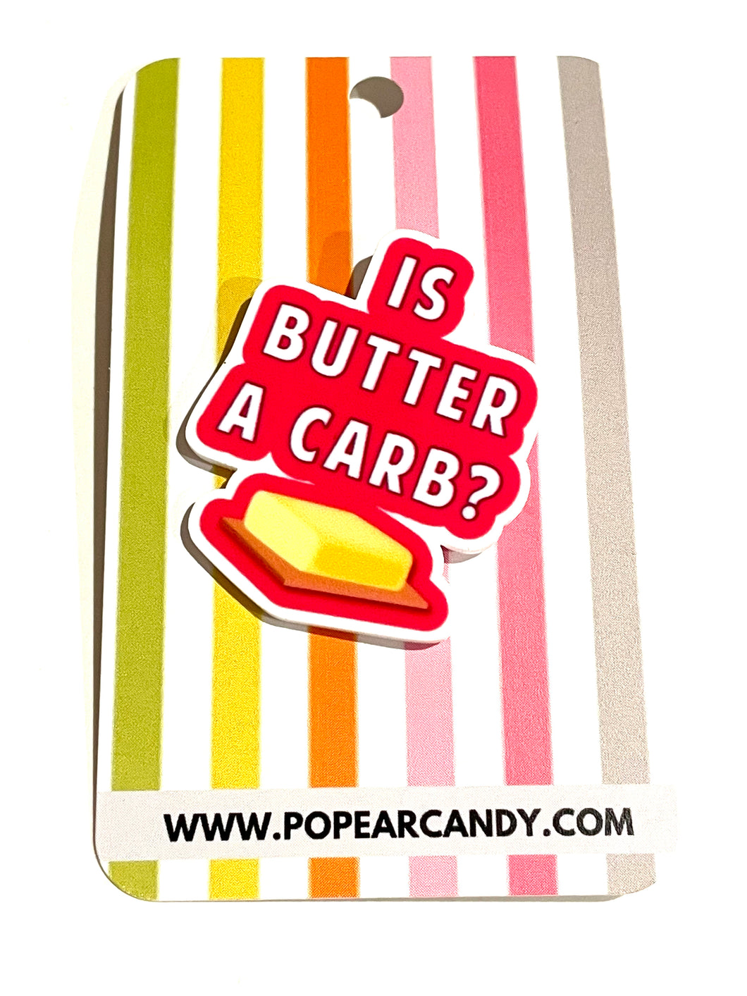 Mean Girls ‘Is butter a carb?’ badge